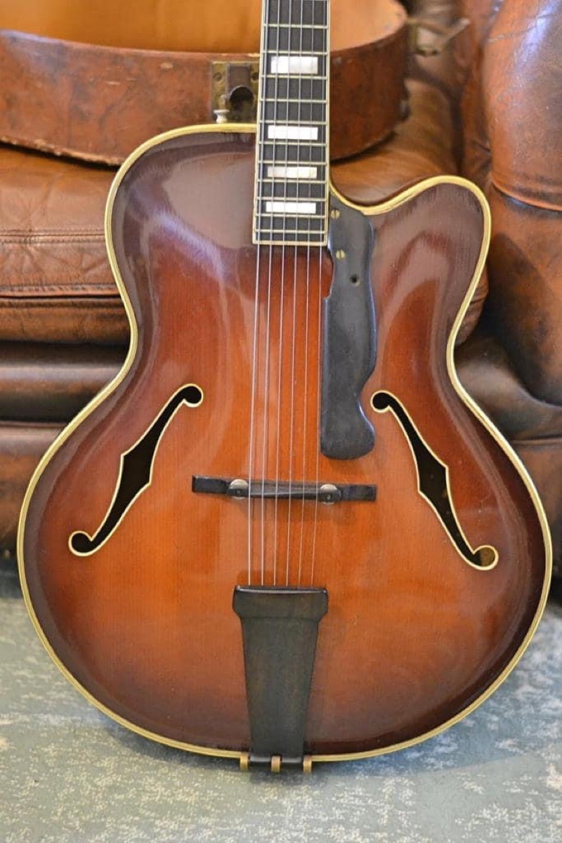 1949 D'Angelico Excel Chuck Wayne instrument photograph